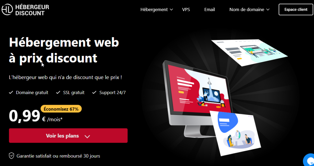 Les 5 raisons pour lesquelles vous devriez choisir Hebergeur-Discount pour votre hébergement web
