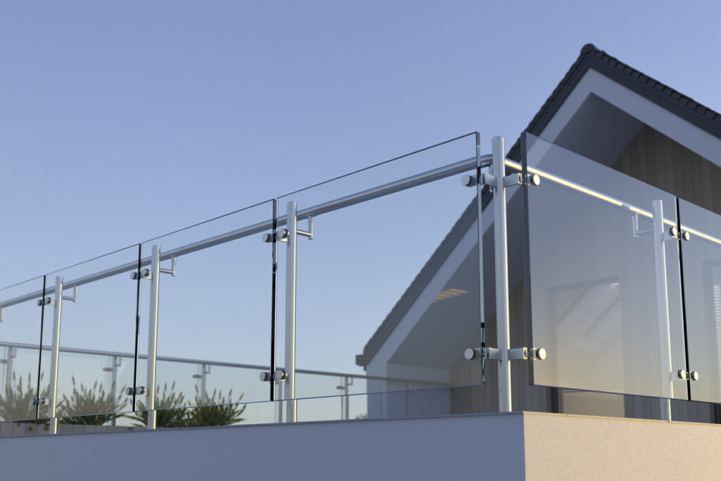 Installez un garde-corps sur la terrasse de vos locaux