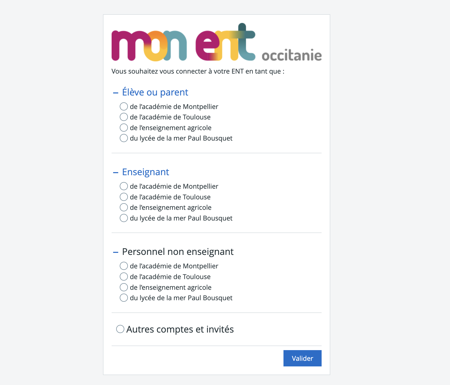 mon ent occitanie connexion